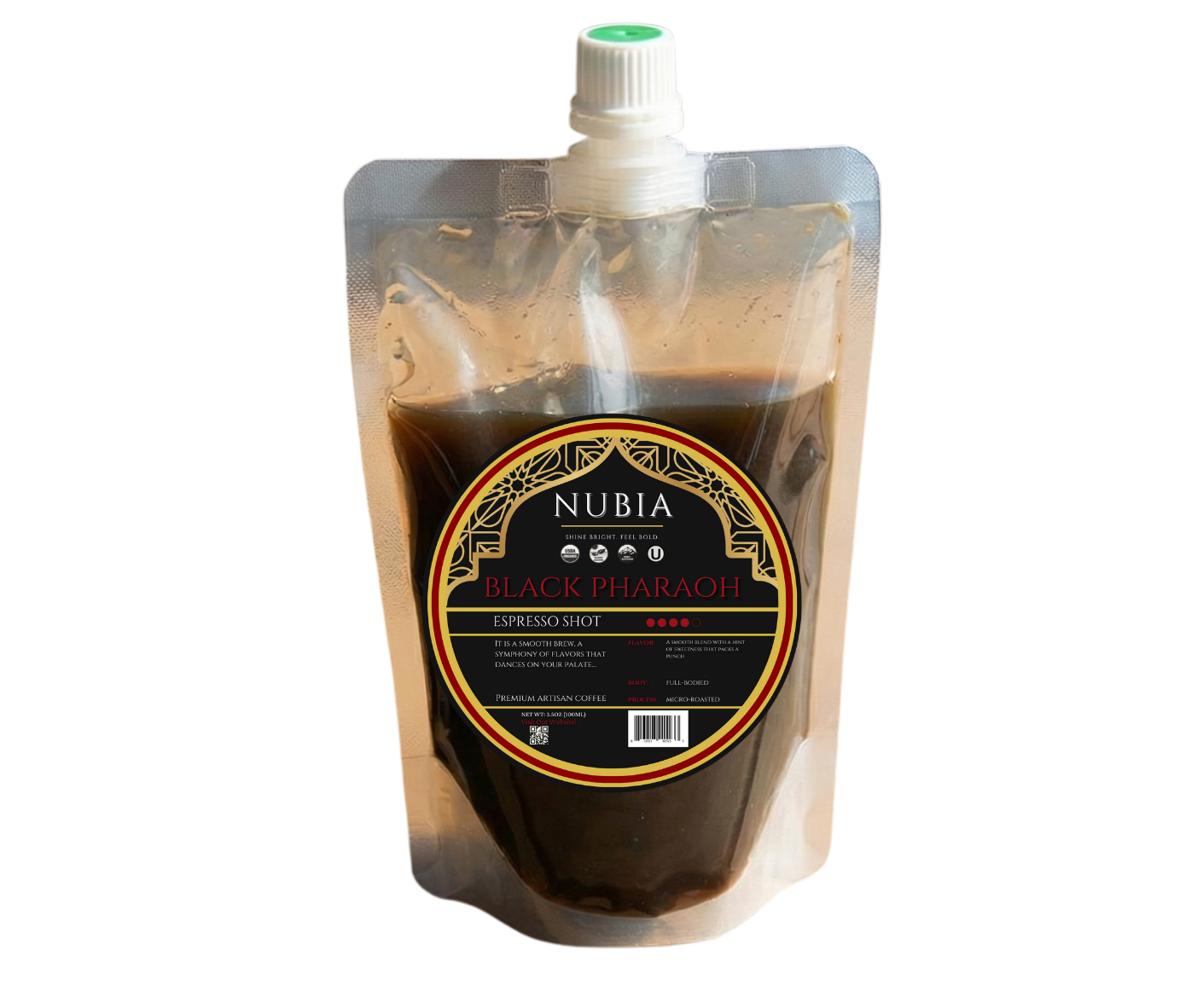 Black Pharaoh Single Shot Espresso – Nubia Coffee